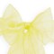 Lann's Linens - 10 Elegant Organza Wedding/Party Chair Cover Sashes/Bows - Ribbon Tie Back Sash